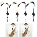 Saxophone Strap Adjustable Neckband Sax Protections Neck Lanyard Breathable. 