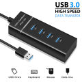 Super Speed 5Gbps USB 3.0 4-Port HUB With Long Cable Switches Splitter Adapter Connector Convertor For Computer Laptop. 
