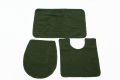 3 Piece Bathroom Rug/Mat Set in Many Colours. 