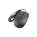 Wired USB Optical Mouse DELL MS 111 Designed for Comfort and Productivity 3 Buttons Matt Black LED Tracking Sensor. 