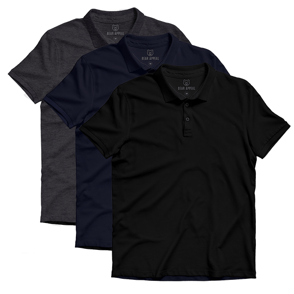 Bear Appeal Lite Polo 3 Pack