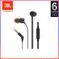 JBL T110 Wired Earphone handfree Headset Branded for Music (Authentic JBL- Serial can be verified on JBL Official Site). 