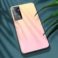 Gradient Glass Case for Xiaomi Redmi Note 11 Pro 11T 11S Note 10 Pro 10S Tempered Glossy Cover. 