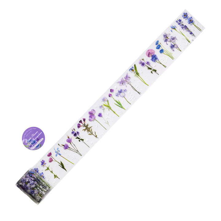 1Pc%20Collection%20Flowery%20Series%20Masking%20Washi%20Tape%20Retro%20Rose%20Tulip%20Decorative%20Adhesive%20Material%20Sticker%20Diy%20Label%20Scrapbooking%20-%20Image%204