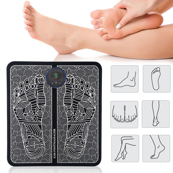 EMS Foot Massage Mat Physiotherapy Multi-directional Foot Massage ...
