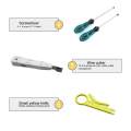 9 In 1 Network 10-in-one Network Tool Kit Network Cable Repair Kit Cable Crimper Connectors Cable Tester. 