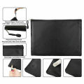 Fireproof Waterproof Document Bag File Money Safe Box Secret File Protect Pouch. 