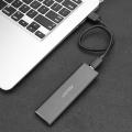 【United States 】 Case M.2 to USB 10Gbps External Hard Drive Enclosure For NVME PCIE NGFF Key Dual Protocol SSD Disk. 