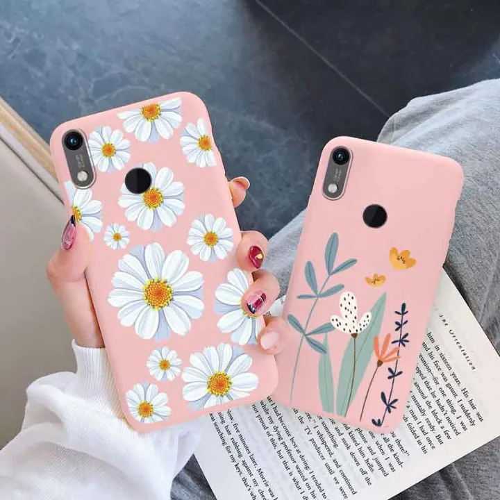 Vintage%20Flowers%20Leaves%20Plant%20Rose%20Phone%20Cases%20For%20Huawei%20Y9%20Y7%20Y6%20Prime%202019%20Honor%208A%20Fundas%20Silicone%20Protective%20Soft%20Back%20Cover%20-%20Image%203
