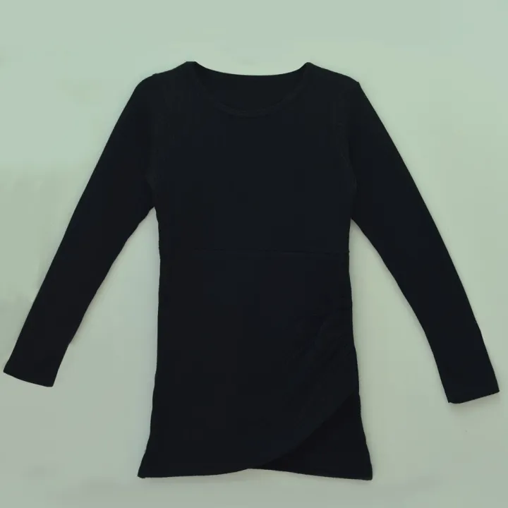 Stylish%20Plain%20Black%20Long%20Sleeve%20Bodycon%20Wrap%20Dress%20Dress%20Short%20Gown%20Women%20Girl%20Frock%20Ladies%20For%20Party%20-%20Image%204