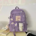Girls Backpack Cute School Bags For Student Teens Girls Pockets Women Laptop Backpack Harajuku Pizazzazz. 