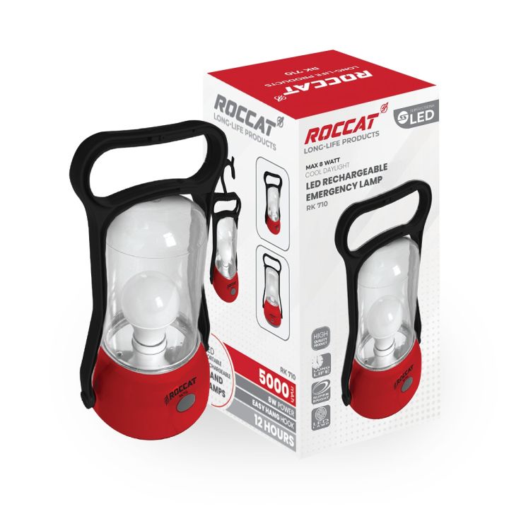 Roccat%20%20Emergency%20Light%20(Red)%20/%20Rechargeable%20Lantern%20Light%20/4H%20+%20Working%20Time%20/%20Special%20Offer%20/%205000mah%20Battery%20-%20Image%202