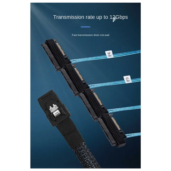 2X%20Mini%20Sas%20Sff-8087%20to%204%20Sff-8482%20Server%20Array%20Card%20Hard%20Drive%20Data%20Cable%20Sata%20Cable%200.5m%20-%20Image%206