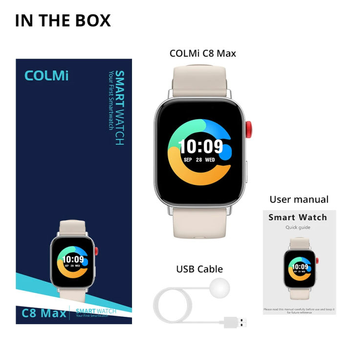 COLMI%20C8%20Max%20SmartWatches%20HD%20IPS%20Color%20Display%20Wireless%20charging%20Health%20and%20Fitness%20Tracking%20watch%20for%20Men%20and%20Women%20-%20Image%207