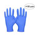Disposable Nitrile Gloves Safeguard Gloves Convenient Nitrile Gloves Laboratory Inspection Gloves. 