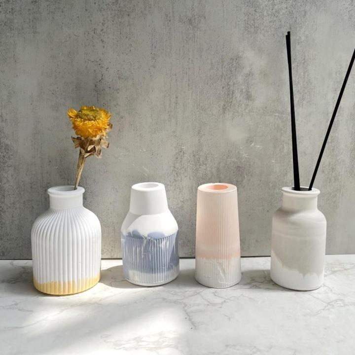 Concrete%20Epoxy%20Gypsum%20Vase%20Plaster%20Molds%20Flower%20Pot%20Mould%20Cement%20Vase%20Silicone%20Mold%20-%20Image%209