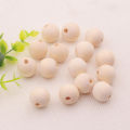 50pcs Round Wood Spacer Bead Natural Unpainted Wooden Ball Beads DIY Craft Jewelry. 