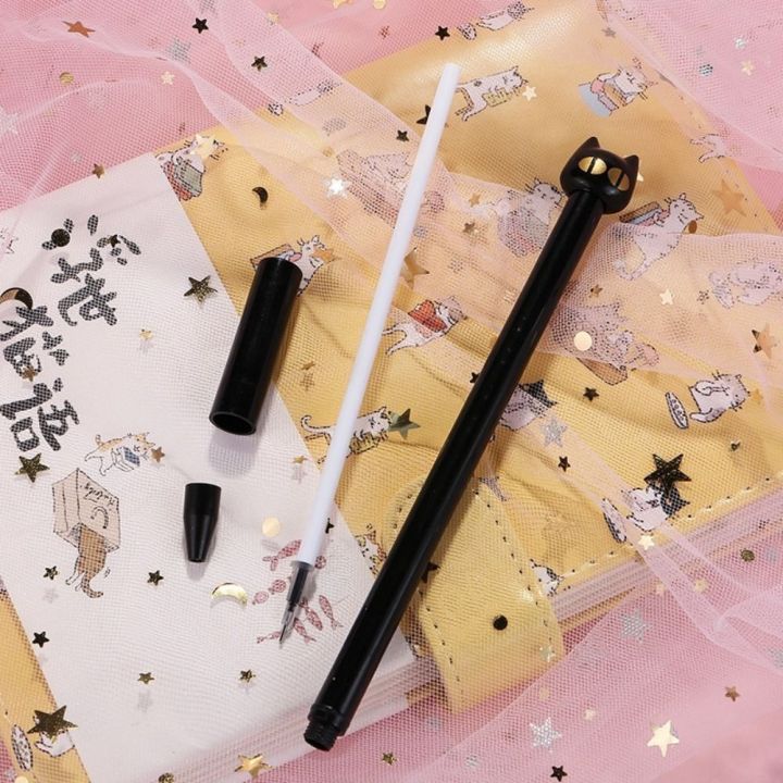 4Pcs/Set%20Cute%20PVC%20Signature%20Pen%20Quick-Drying%20Cartoon%20Gel%20Pen%20Writing%20Tool%20Stationery%20Neutral%20Pen%20-%20Image%208