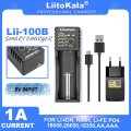 Lii-100C Lii-100 Lii-100B Charger For 18650 18350 26650 16340 RCR123 14500 3.7V 2A USB Smart Charge. 