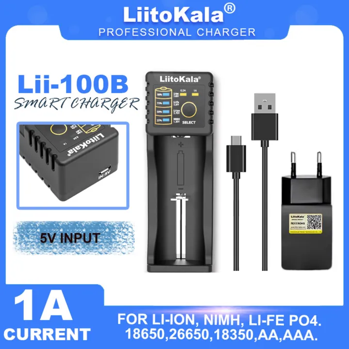 Lii-100C%20Lii-100%20Lii-100B%20Charger%20For%2018650%2018350%2026650%2016340%20RCR123%2014500%203.7V%202A%20USB%20Smart%20Charge%20-%20Image%207