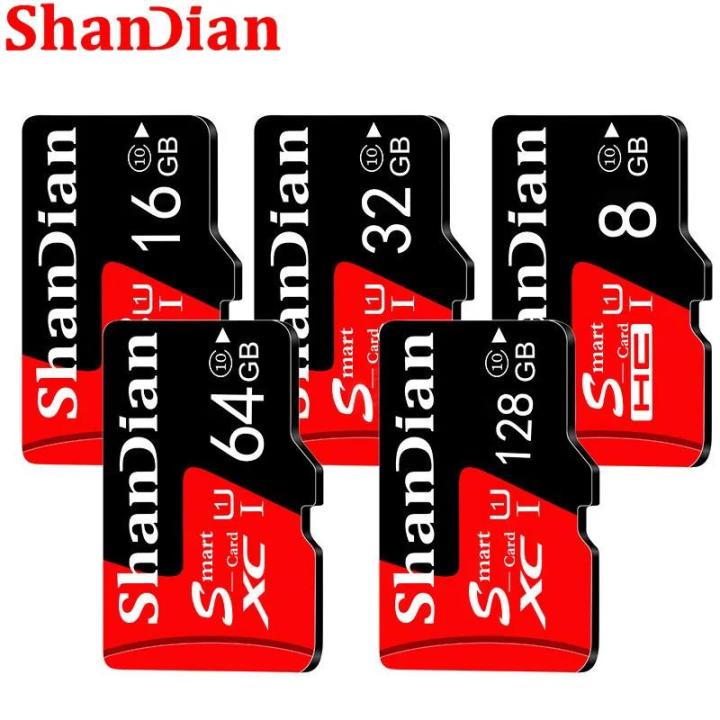 SHANDIAN%20Red%20TF%20Smart%20SD%20Car%20CD%20Player%20Memory%20Capacity%20Expansion%208GB%2016GB%2032GB%2064GB%20128GB%20Free%20Gift%20Comes%20with%20SD%20Card%20Adapter%20-%20Image%203