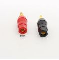 Audio Speaker Terminal Connector Binding Post Banana Jack Socket Amplifier Speaker Terminal Plug connection post Cp-1-177-100 L. 