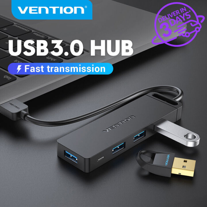 Multi Usb Adapter For Computer Vention USB 3.0 HUB 5 Port Adapter Micro USB Power Multiple USB 3.0 ...