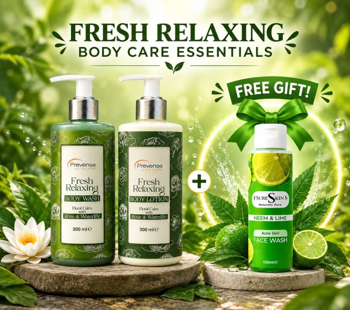 Prevense Fresh Relaxing Body Care