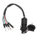 ATV Ignition Switch Key Ignition Starter Switch Professional 4 Wire Sensitive for FourTrax 125 1985 To 1986. 