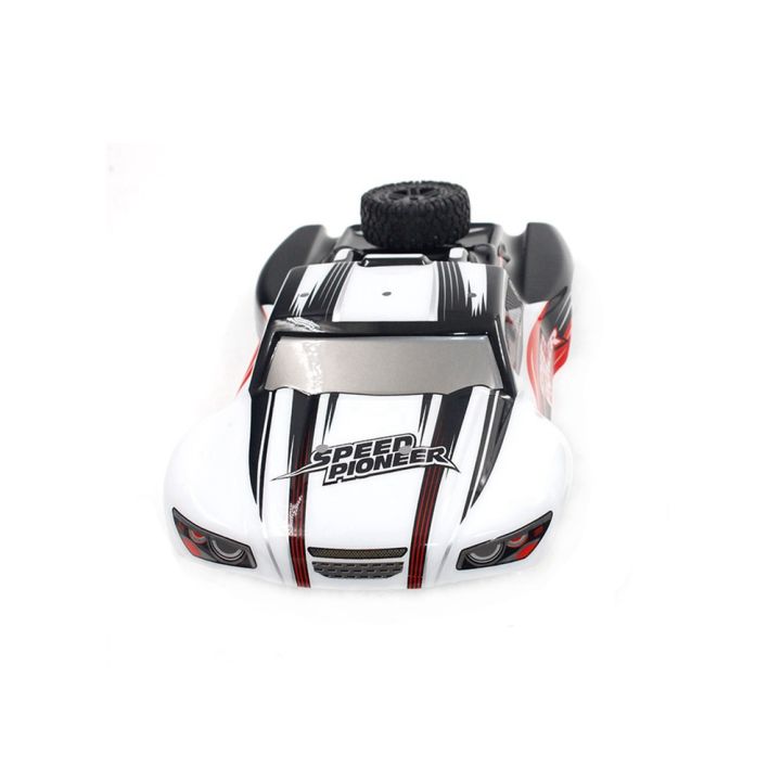 Kqueebee%202%20Pcs%20Chassis%20Car%20Body%20Shell%20Plastic%20RC%20Accessory%20for%20RC%20Car%20Parts,%20Black-White%20&%20Orange%20-%20Image%204