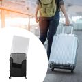Wear Resistant 20-28 Inch Travel Luggage Cover Transparent Waterproof Luggage Protector Cover PVC Dustproof Suitcase Protector Cover Luggage. 