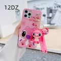 Stitch Phone Case Infinix Note 3 7 7 Lite 8 8i 10 10 Pro 11 11 Pro 11i 11s Phone Casing Cartoon Stitch Wristband Lanyard Strap Silicone Shockproof Phone Cover. 