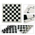 【SmartHorizon】Chessboard PU Leather, Chess Pieces Set Board 43*43cm/16.9*16.9inch Checker Folding Checkers Or Shogi Chess Game Board. 