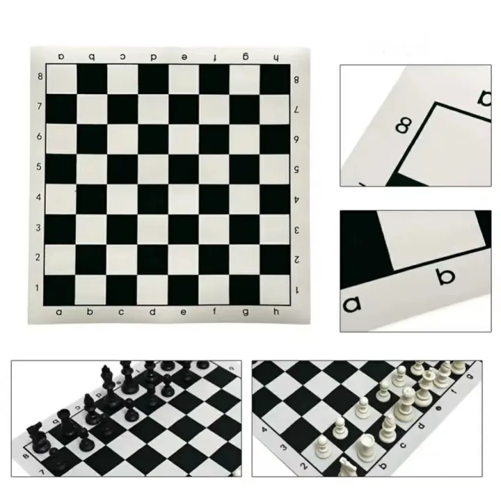 %E3%80%90SmartHorizon%E3%80%91Chessboard%20PU%20Leather,%20Chess%20Pieces%20Set%20Board%2043*43cm/16.9*16.9inch%20Checker%20Folding%20Checkers%20Or%20Shogi%20Chess%20Game%20Board%20-%20Image%204