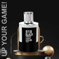HP 818 Black Perfume for Men, 100 ml | Bold, Mysterious – Vetiver, Geranium & Lemony Notes | Long-lasting Men’s perfume | Ideal Evening Fragrance|Gift For Brother | Gift For Friends(FROM INDIA). 