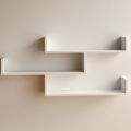Modern Wall Fixture accent shelf brings clean lines and architectural style to any blank wall in your Home,Office,StudyHall. 