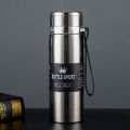 1000ml Vacuum Flask Double Stainless Steel Insulated Water Bottle Leakage-proof. 