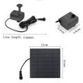 Solar Water Pump Pool Solar Fountain Lotus Design Garden Decoration Fountain 7V 1.2W. 