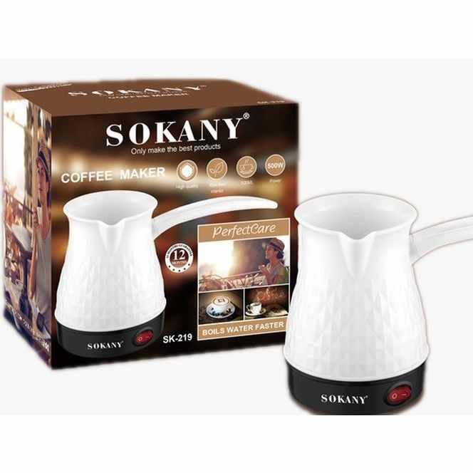 Sokany SK-219 Plastic Electric Turkish Coffee Maker