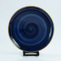 Royal Fernwood Spiral Galaxy Blue 35 Pcs Dinner Set. 