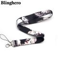 【GlobalTrendz】CA696 Blinghero Art Printed Neck Lanyard Key Band Mobile Phone Strap For Phone Keys ID Card Holder 1pcs. 