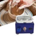 electric Pottery Wheel Sculpting Turntable Crafts Beginner Adults. 