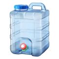 Water Canister with Tap,20L Water Tank with Handle,Portable Bucket Water Container with Lid for Outdoor Travel Camping. 