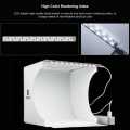 PULUZ Mini Folding Lightbox Photography Photo Studio 1 Panel LED Light Soft Box with 6 Colors Backdrops. 