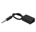Universal Portable 3.5mm Male AUX Audio Plug Jack To USB 2.0 Male To Female Converter Car MP3 Adapter Cable Adapter Connector. 