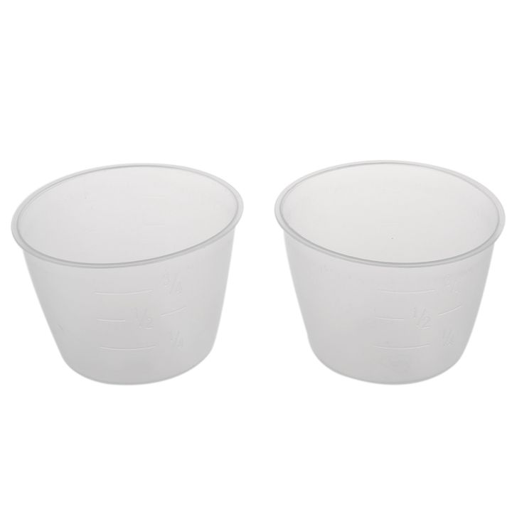 Plastic%20120Ml%20Electric%20Cooker%20Rice%20Measuring%20Cup%206Pcs%20Clear%20White%20-%20Image%205