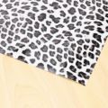 5Pc Heat Transfer Vinyl Bundle 12 x 10 Inches Print Leopard HTV Vinyl Craft Film Garment Clothing for T-Shirt Decoration. 