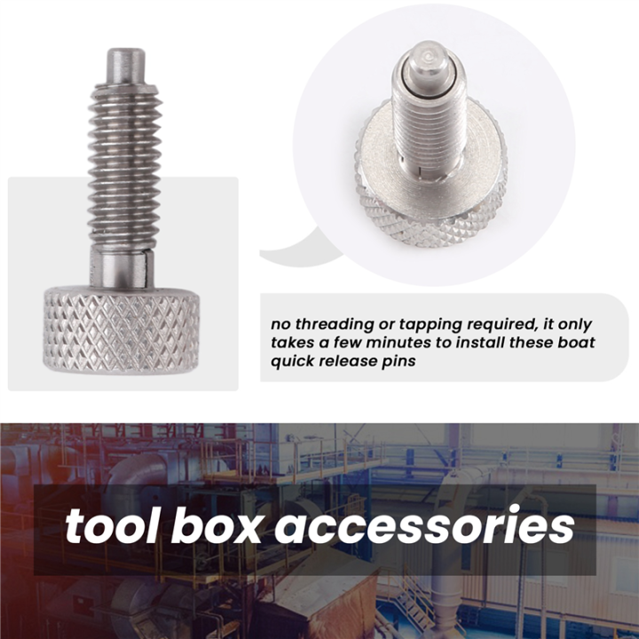 Hand Retractable Spring Plunger Release Pins for Rolling Toolbox B ...