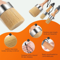 Large Chalk Paint Brush and Small Wax Brush for Chalk Paint. 