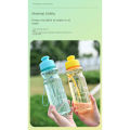 550ml Clear Plastic Water Bottle - Transparent Design for Easy Monitoring. 